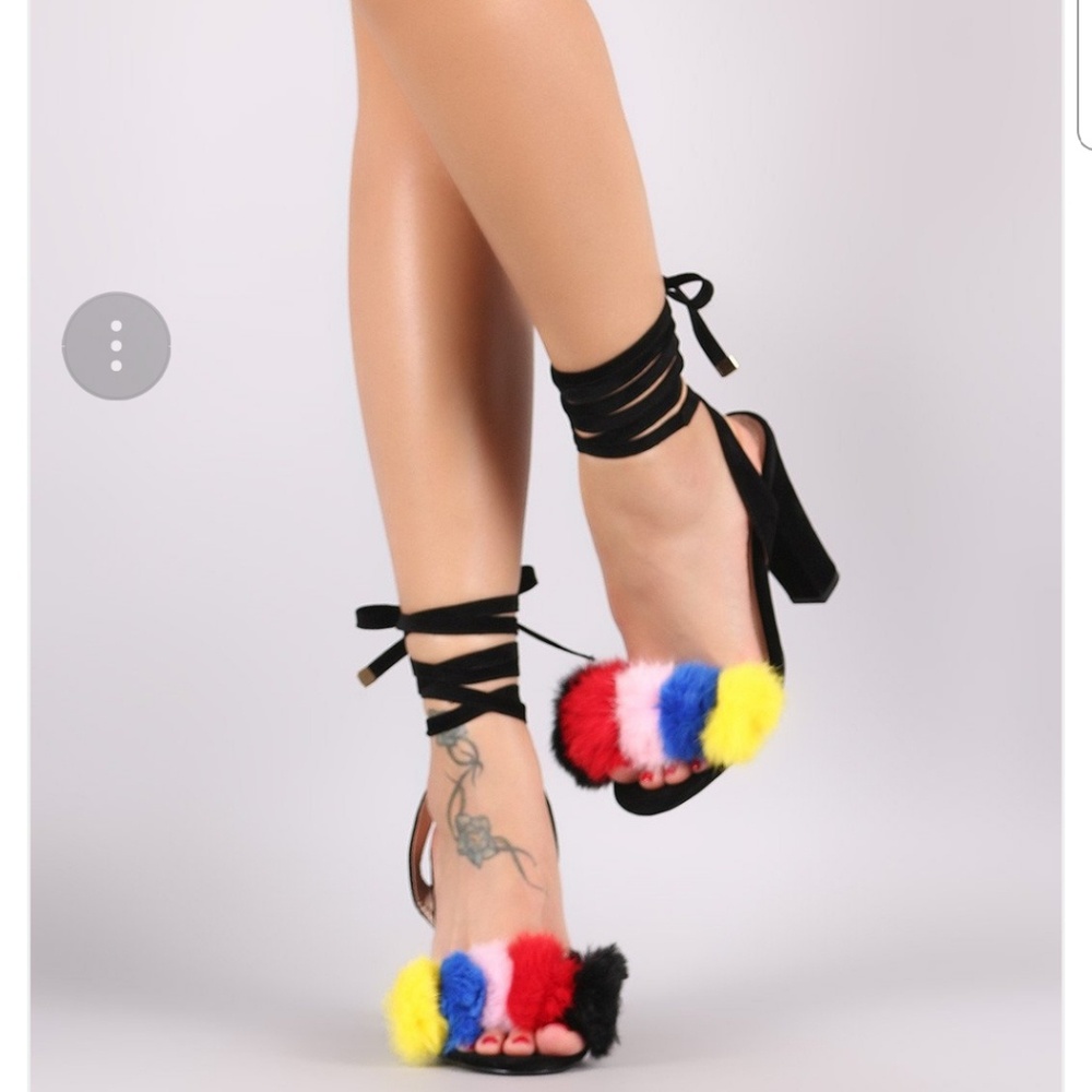 Chunky heel